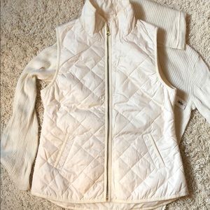 NWT Old Navy | Puffer Vest | Cream, XS